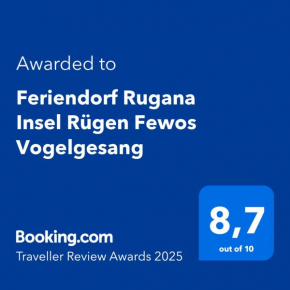 Feriendorf Rugana Insel Rügen Fewos Vogelgesang, Dranske